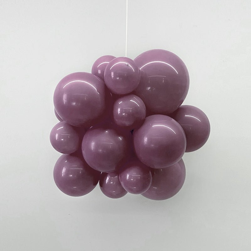 5 Pc Pastel Dusk Purple Latex Helium, Air or Water Balloons 36" - YauSpark