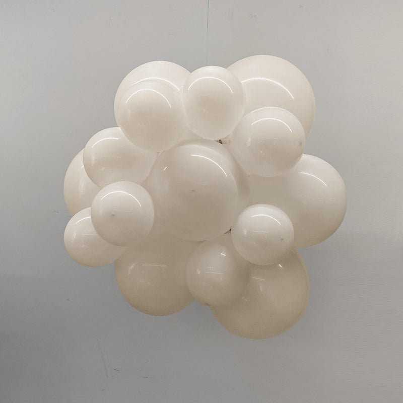 5 Pc Pastel Dusk White Latex Helium, Air or Water Balloons 36" - YauSpark