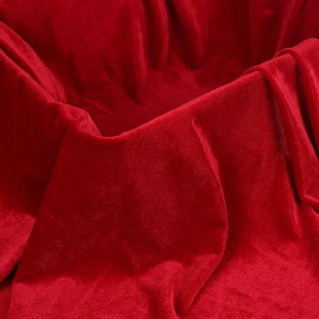 5 Pc Premium Velvet Napkins 18"x18" Red - YauSpark