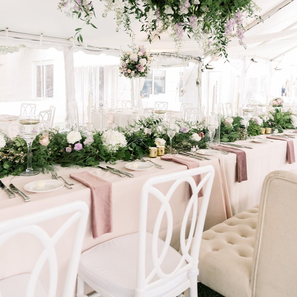 5 Pc Premium Velvet Napkins 18"x18" Red - YauSpark