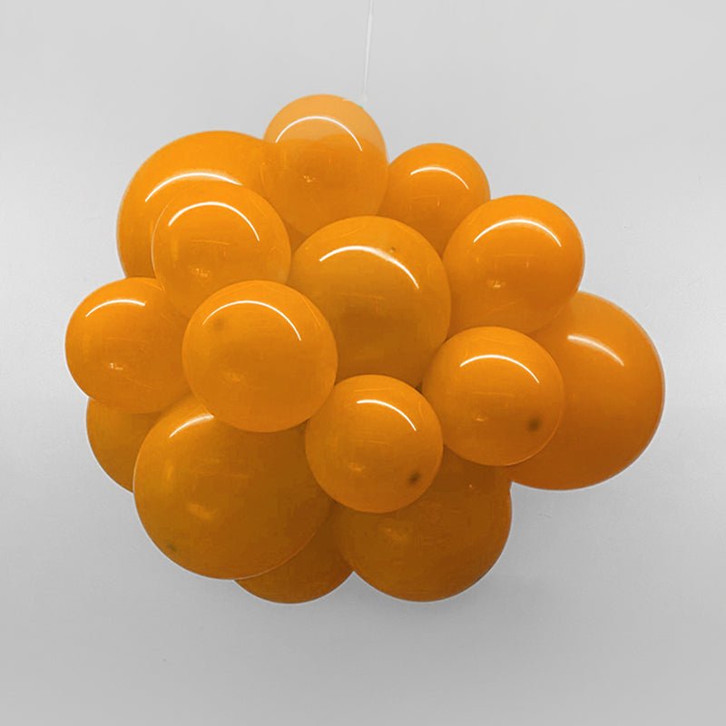 5 Pc Retro Caramel Orange Latex Helium, Air or Water Balloons 36" - YauSpark