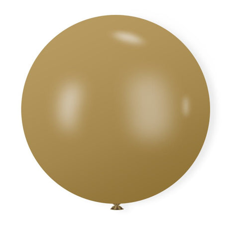 5 Pc Retro Coffee Latex Helium, Air or Water Balloons 36" - YauSpark