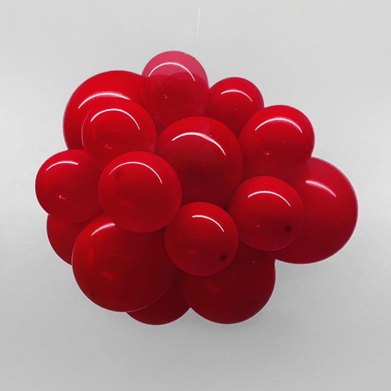 5 Pc Retro Garnet Latex Helium, Air or Water Balloons 36" - YauSpark