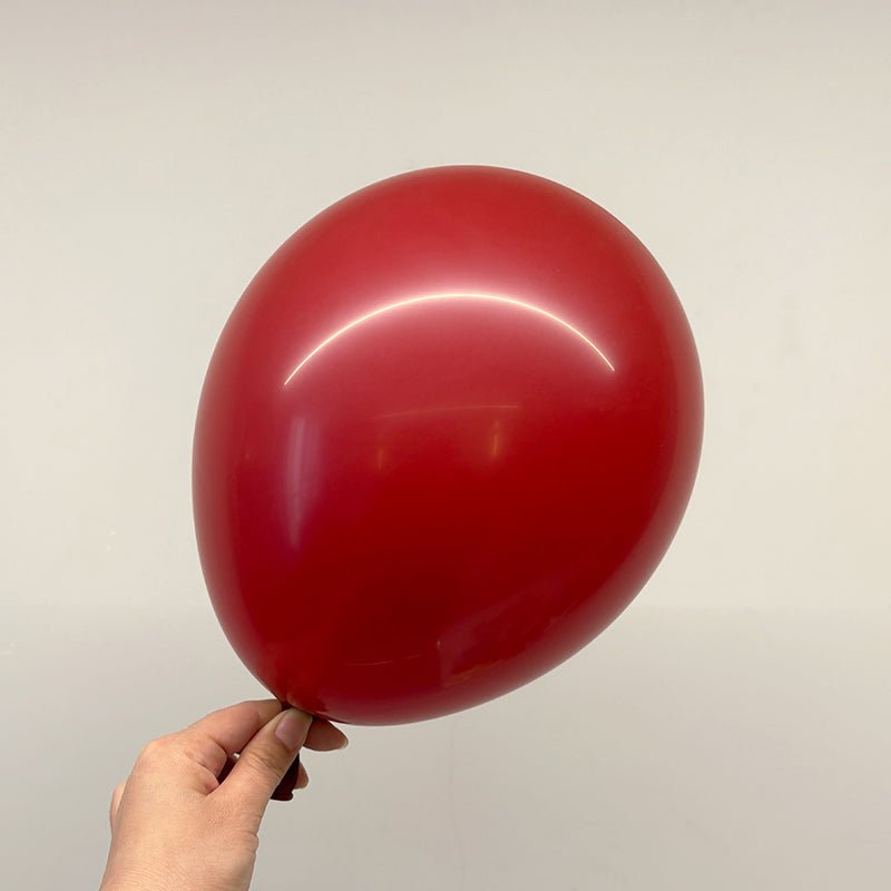 5 Pc Retro Garnet Latex Helium, Air or Water Balloons 36" - YauSpark