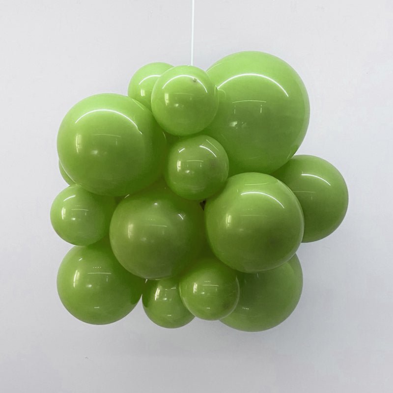 5 Pc Retro Matcha Latex Helium, Air or Water Balloons 36" - YauSpark