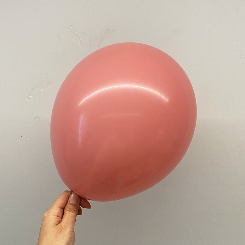 5 Pc Retro Rosewood Latex Helium, Air or Water Balloons 36" - YauSpark