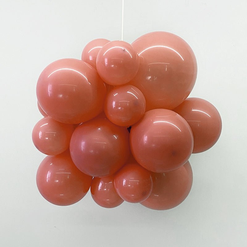 5 Pc Retro Rosewood Latex Helium, Air or Water Balloons 36" - YauSpark