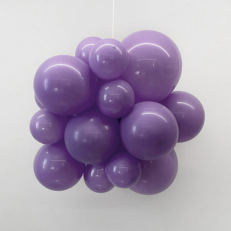 5 Pc Retro Taro Purple Latex Helium, Air or Water Balloons 36" - YauSpark