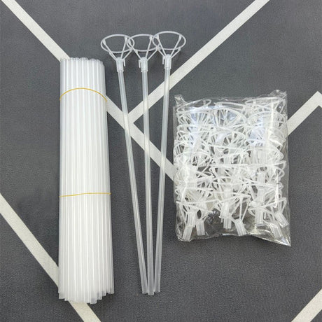 50 Pcs BOBO Balloon Support Rod 16“ - YauSpark