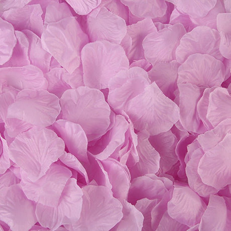 500 Pc Silk Rose Petals Confetti Light Purple - YauSpark