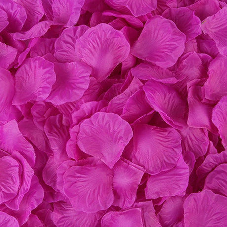 500 Pc Silk Rose Petals Confetti Purple - YauSpark