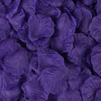 500 Pc Silk Rose Petals Confetti Purple Blue - YauSpark