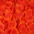 500 Pc Silk Rose Petals Confetti Sunset Red - YauSpark