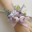 6pcs Wedding Accessories Wrist Corsage Tea Rose - YauSpark