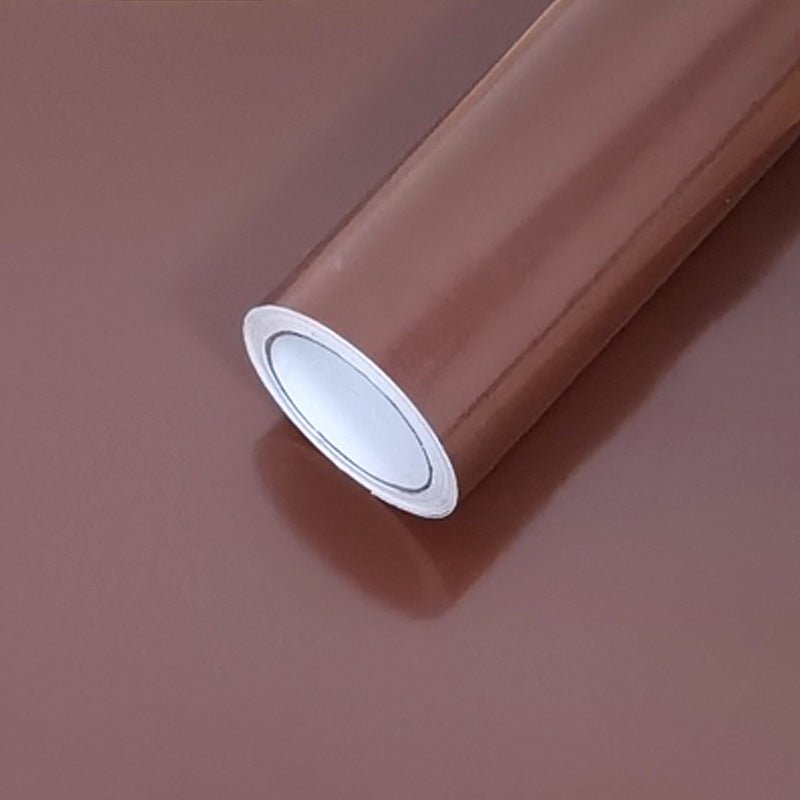 Adhesive Vinyl Roll 12"x16ft Glossy Brown - YauSpark