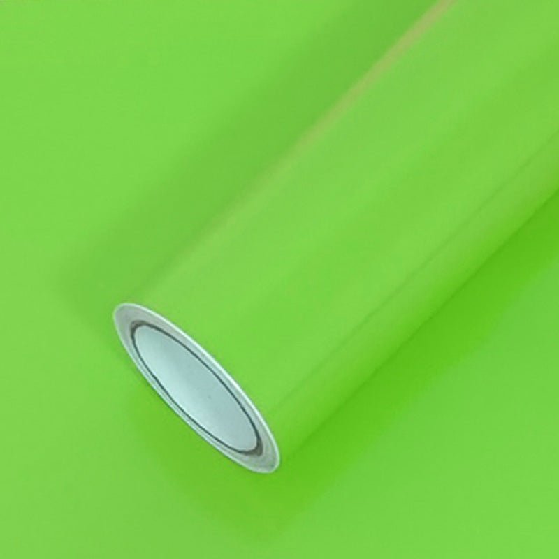 Adhesive Vinyl Roll 12"x16ft Glossy Grass Green - YauSpark