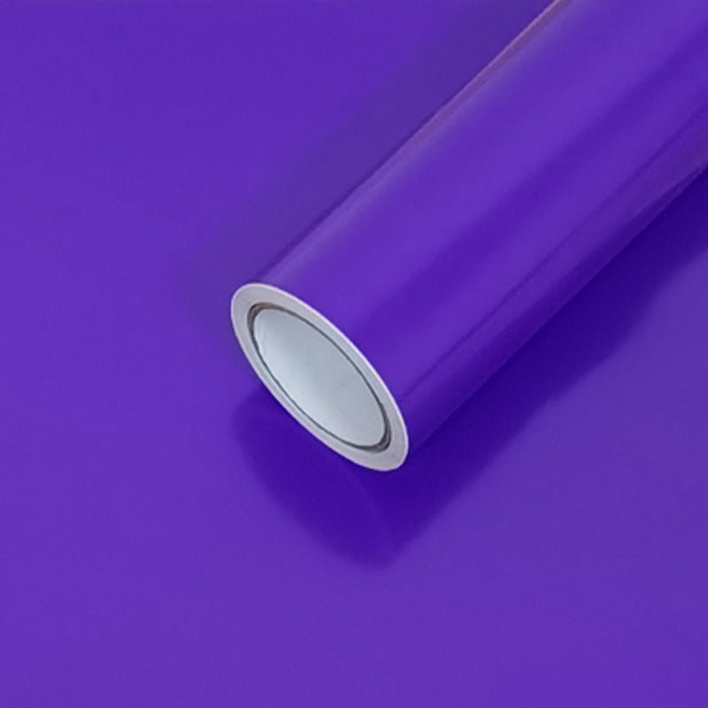 Adhesive Vinyl Roll 12"x16ft Glossy Purple - YauSpark