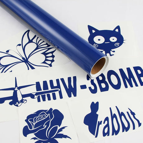 Adhesive Vinyl Roll 12"x16ft Glossy White - YauSpark