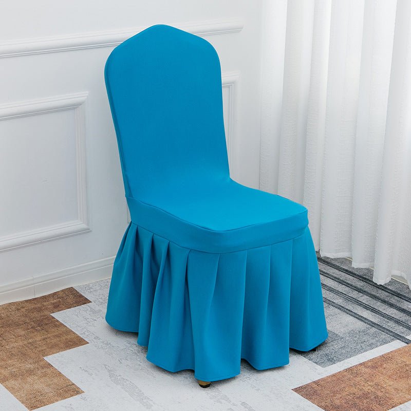 Air Layer Skirt Chair Cover Lake Blue - YauSpark