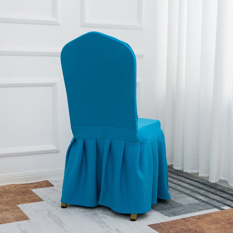 Air Layer Skirt Chair Cover Light Yellow - YauSpark