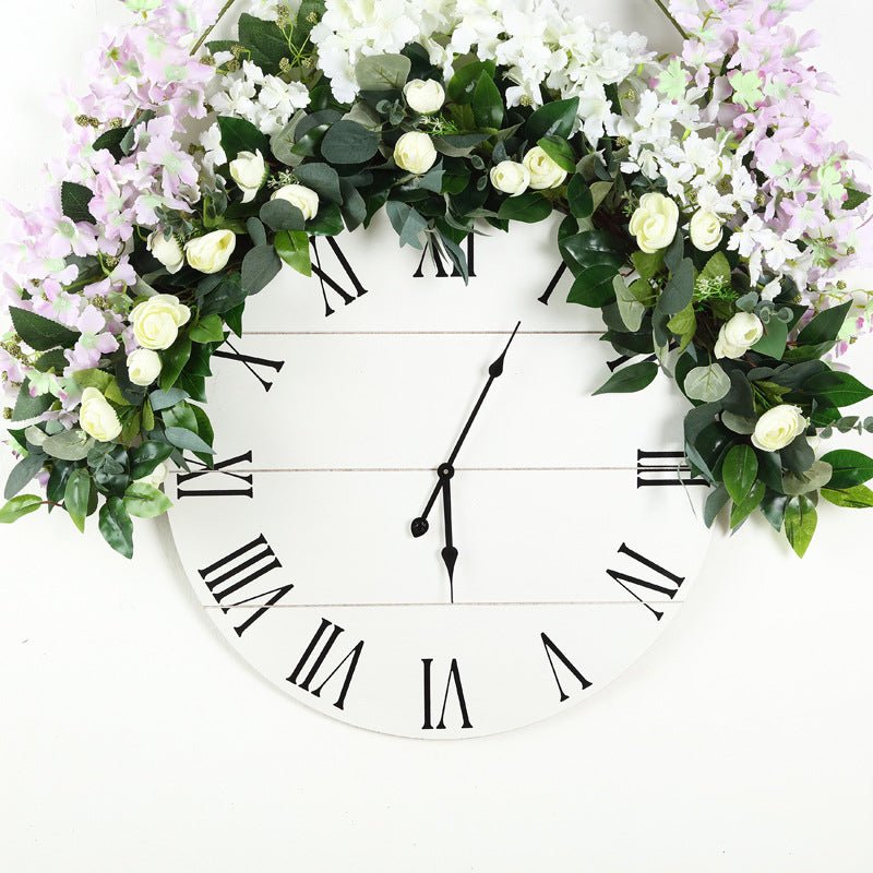 Artificial Eucalyptus/Willow Leaf Ranunculus Flower Garland Vine 40" - YauSpark