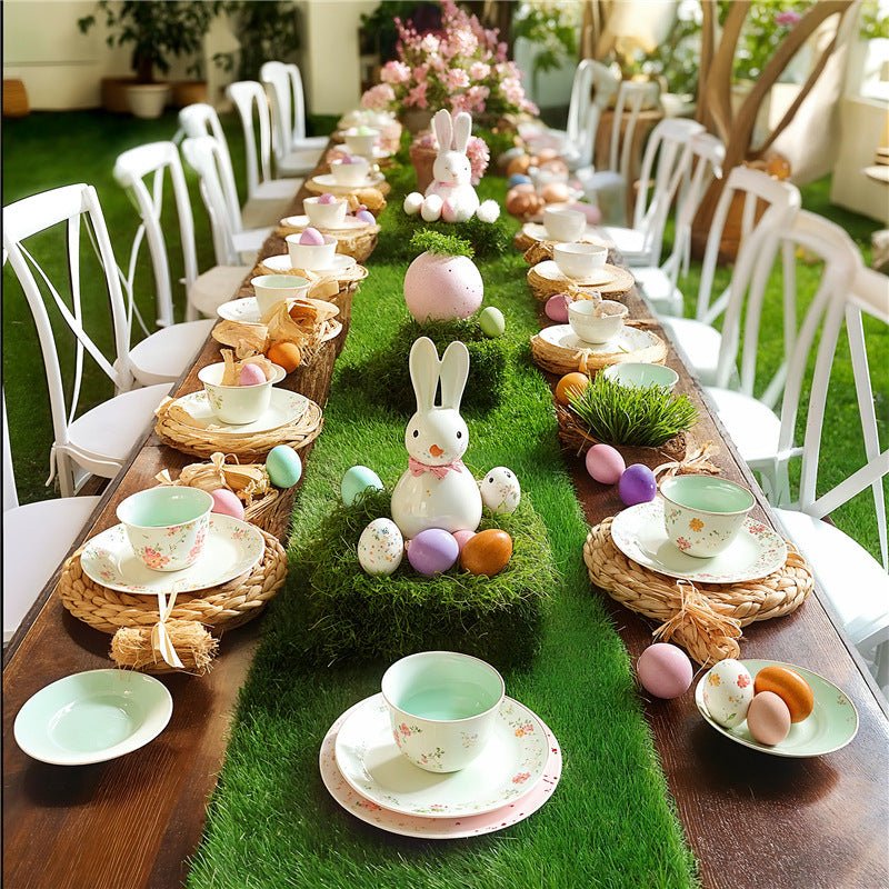 Artificial Grass Table Runner 9ft Green - YauSpark