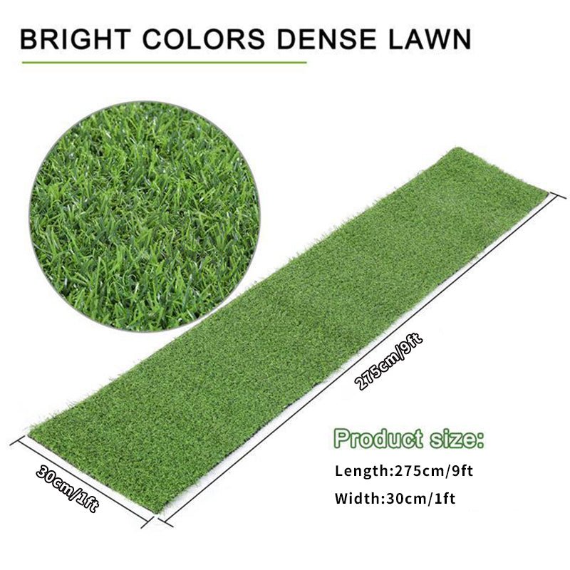 Artificial Grass Table Runner 9ft Green - YauSpark