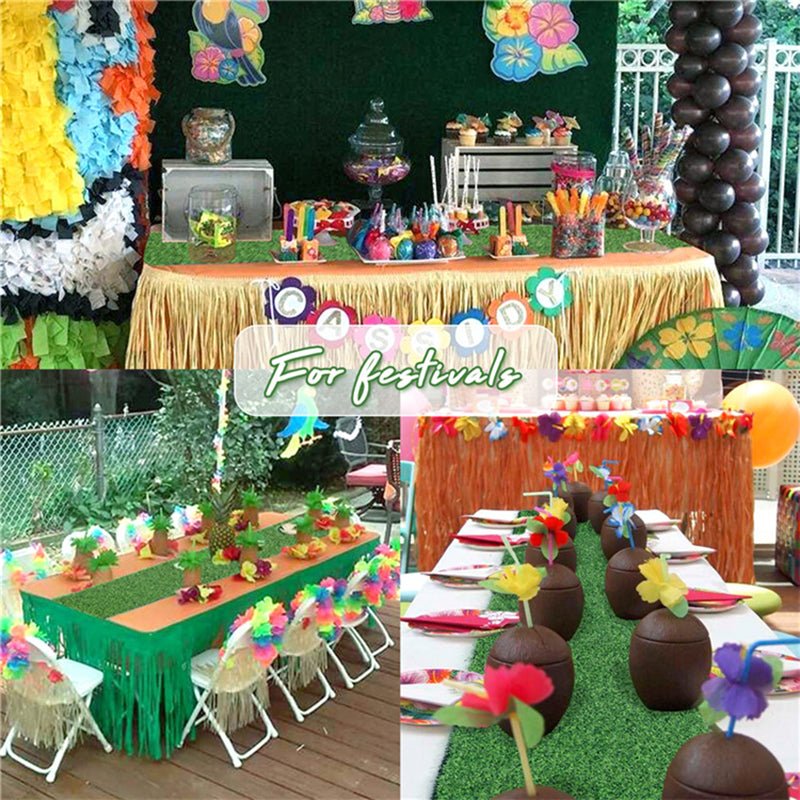 Artificial Grass Table Runner 9ft Green - YauSpark