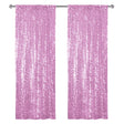 Big Payette Sequin Backdrop Drape Curtain 9ftx9ft Pink - YauSpark