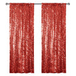 Big Payette Sequin Backdrop Drape Curtain 9ftx9ft Red - YauSpark
