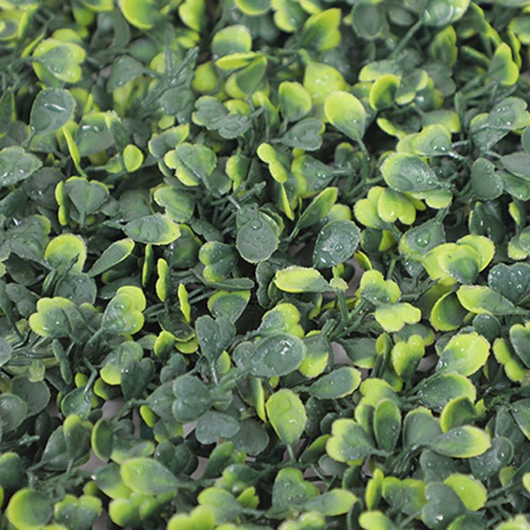 Boxwood Hedge Garden Wall Backdrop Mat 4 Artificial Panels 11 Sq ft Dark Green - YauSpark