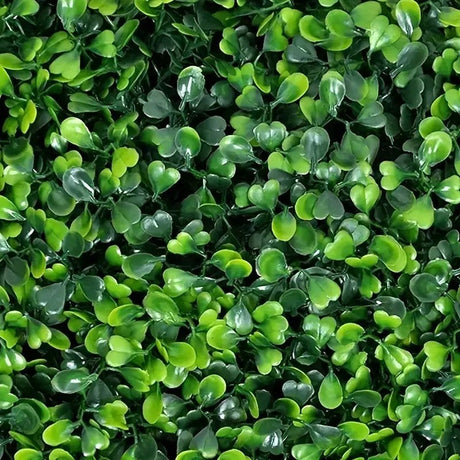 Boxwood Hedge Garden Wall Backdrop Mat 4 Artificial Panels 11 Sq ft Dark Green - YauSpark