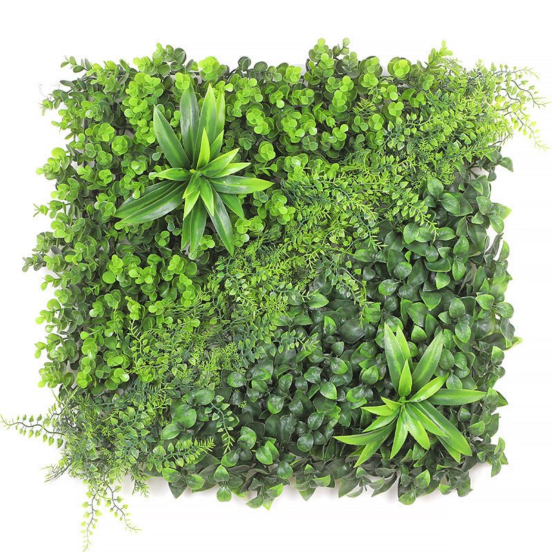 Boxwood/Fern Greenery Garden Wall, Grass Backdrop Mat 4 Artificial Panels 13 Sq. ft - YauSpark