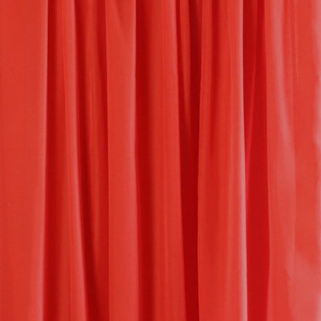 Chiffon Ceiling Drapery With Rod Pocket 5ftx32ft Red - YauSpark