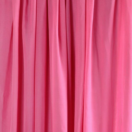 Chiffon Ceiling Drapery With Rod Pocket 5ftx32ft Rose Red - YauSpark