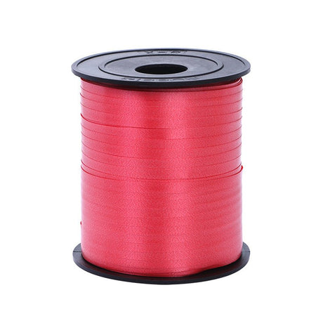 Decorative Satin Ribbon 500 Yards 1/5" Red - YauSpark