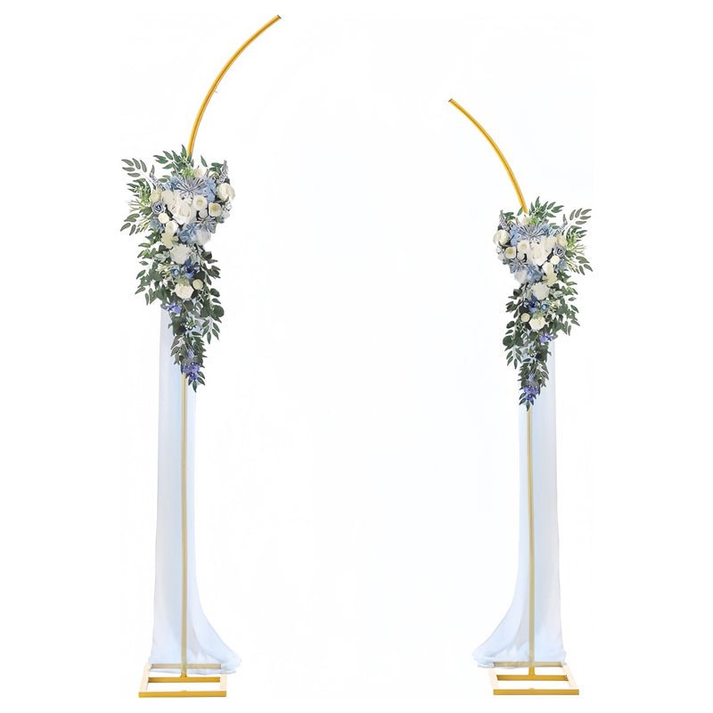 Elegant Gold Metal Wedding Arch Frames - YauSpark