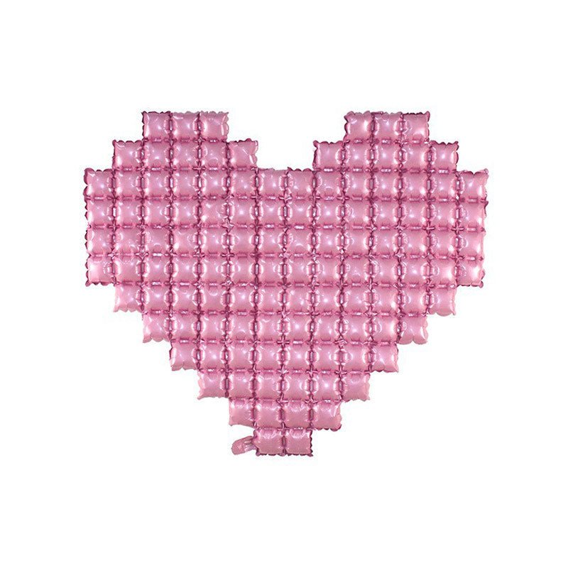Extra Large Heart Mylar Foil Balloon 54"x46" Pearl Pink - YauSpark