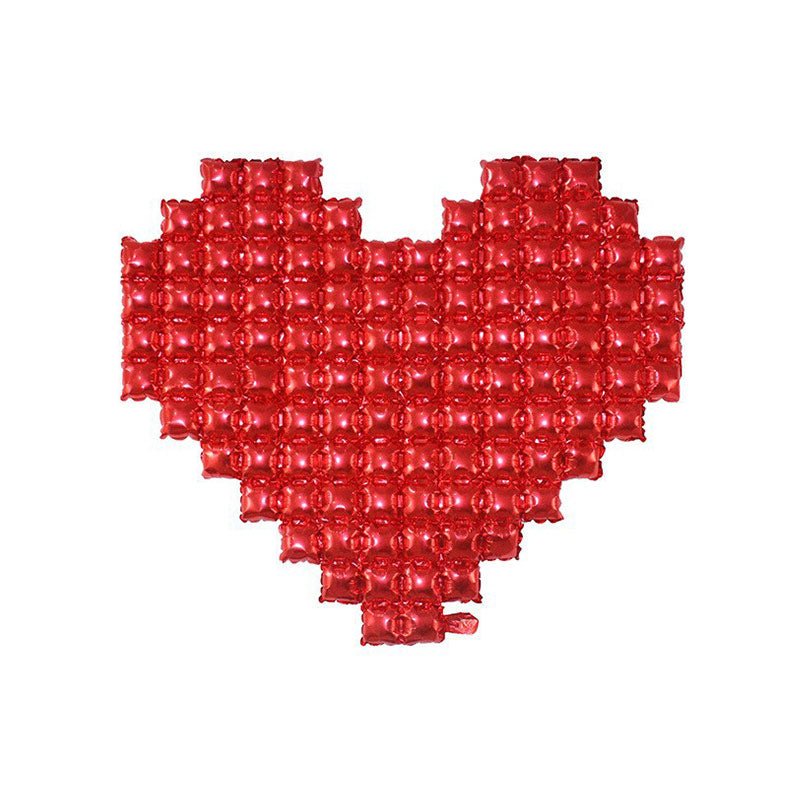 Extra Large Heart Mylar Foil Balloon 54"x46" Red - YauSpark