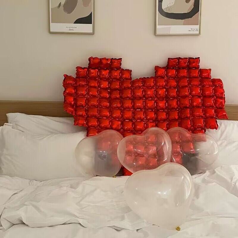 Extra Large Heart Mylar Foil Balloon 54"x46" Rose Gold - YauSpark