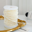 Faux Pearl Beads Vase Fillers 13 Yards Beige - YauSpark