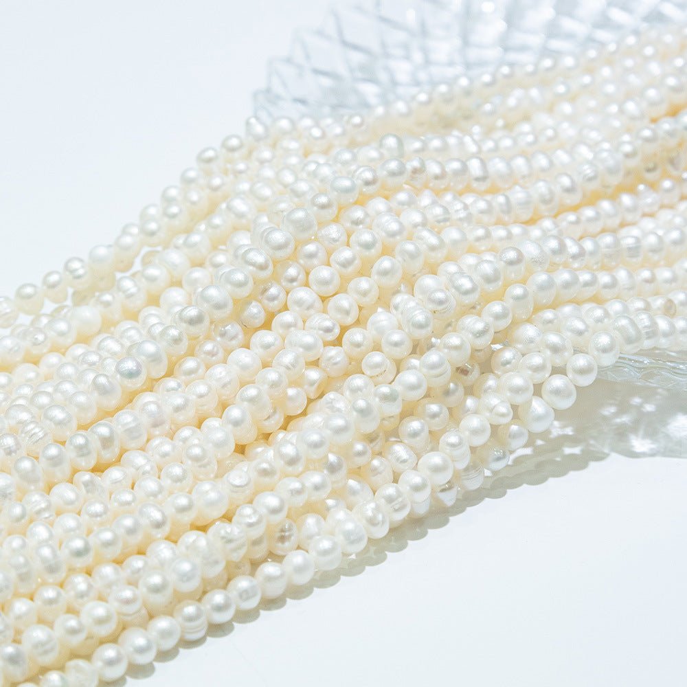 Faux Pearl Beads Vase Fillers 13 Yards Beige - YauSpark