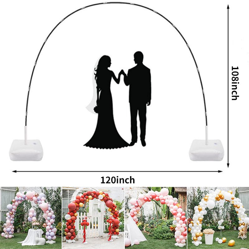 Heavy Duty DIY Balloon Arch Stand Kit 10Ft - YauSpark