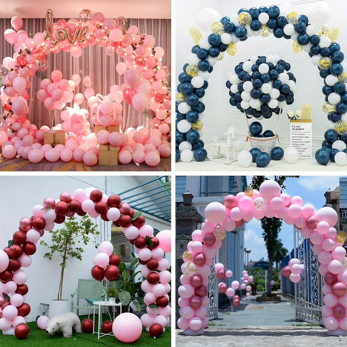 Heavy Duty DIY Balloon Arch Stand Kit 10Ft - YauSpark