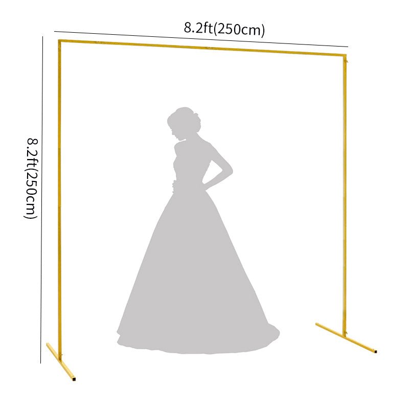 Heavy Duty Metal Square Balloon Flower Frame Photo Backdrop Stand 8.2ft - YauSpark