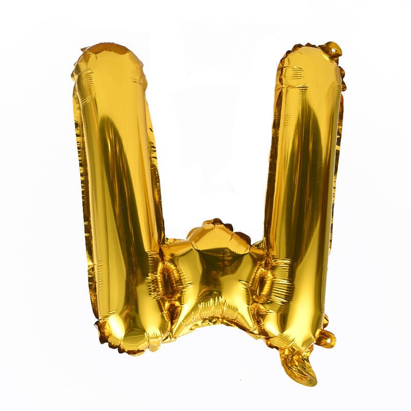 Letter Mylar Foil Balloons 32" Gold - YauSpark