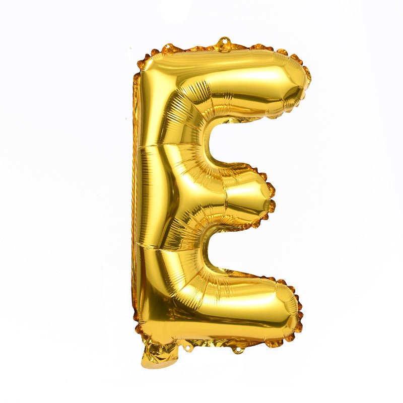 Letter Mylar Foil Balloons 32" Gold - YauSpark