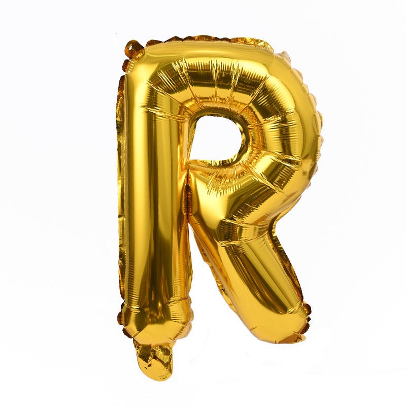 Letter Mylar Foil Balloons 32" Gold - YauSpark