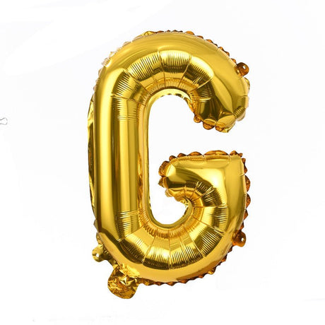 Letter Mylar Foil Balloons 32" Gold - YauSpark