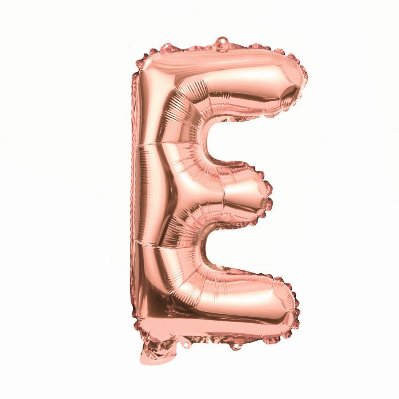 Letter Mylar Foil Balloons 32" Rose Gold - YauSpark